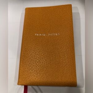 Smythson of Bond Street portable luxury stationery Travel Notes Notepad Book New